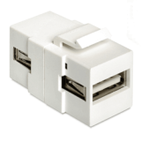 Embase Keystone USB2.0 A femelle USB2.0 A femelle