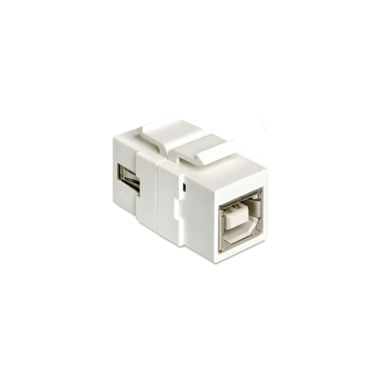 Embase Keystone USB2.0 A femelle USB2.0 B femelle