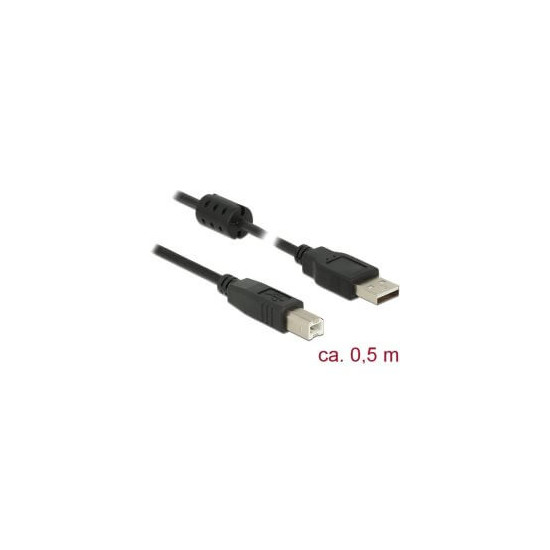 Câble de charge USB 2.0 A B 0.5m