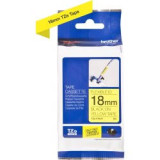 Ruban TZ laminé flexible 18mm Noir/Jaune