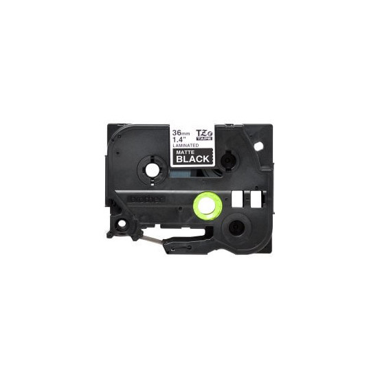 Ruban TZeM365 36mm Blanc / Noir Laminé Métallique