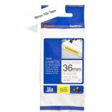 Ruban TZES Adhésif puissant 36mm Noir/Blanc