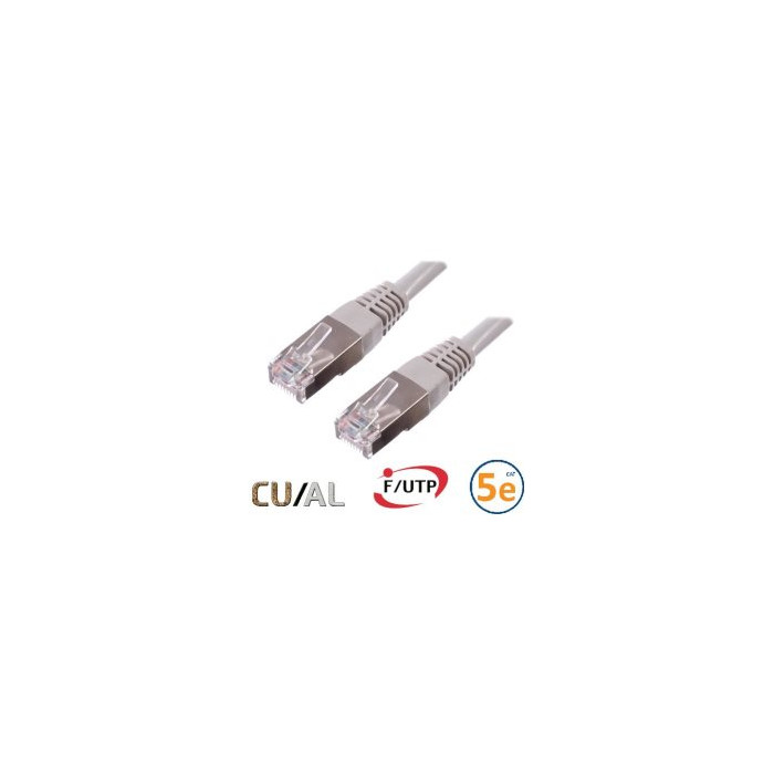 Cordon RJ45 Cat 5e F/UTP Classic 15m beige