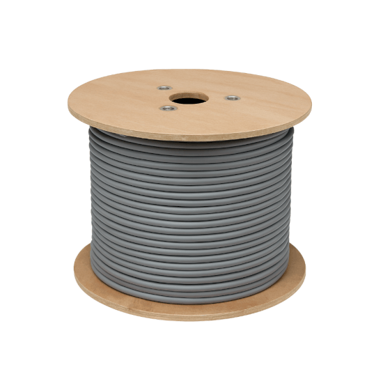 Touret 500m 2x4 paires F/FTP Cat 6a monobrin LSZH