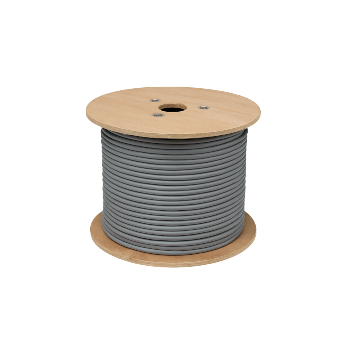 Touret 500m 4 paires F/FTP Cat 6a monobrin LSZH