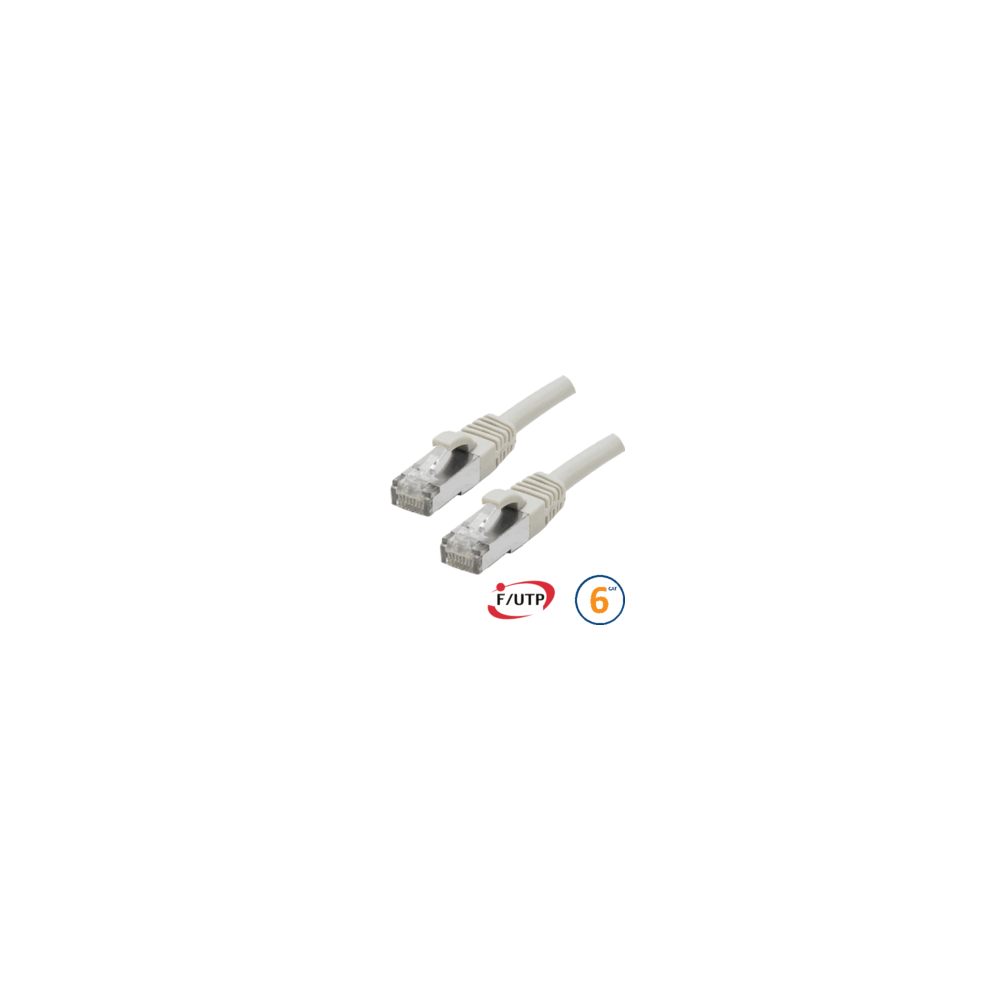 Cordon RJ45 Cat 6 F/UTP Primacy 40m beige
