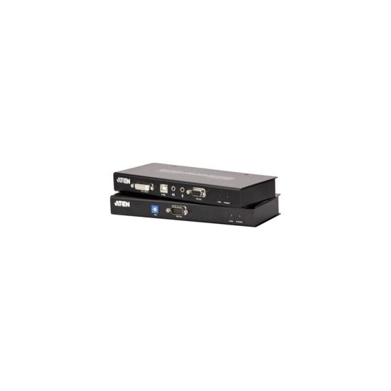 Console extender Cat 5 USB DVI audio série RS232