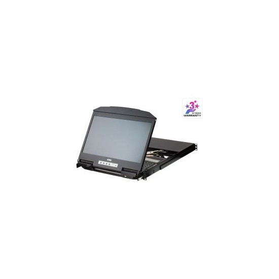Console KVM rackable LCD 18,5" USB HDMI