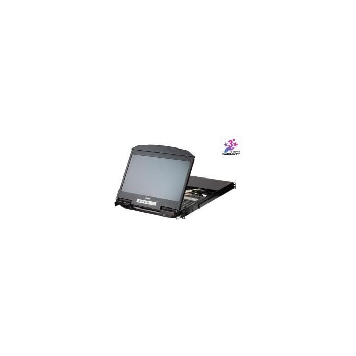 Console KVM rackable LCD 18,5" USB HDMI