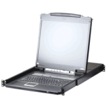 Console KVM rackable TFT 17" over IP 8 ports