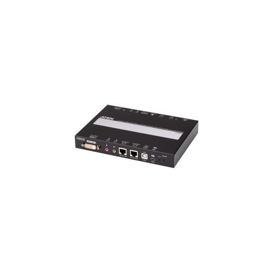 KVM Extender over IP USB DVI RS232 + Virtual média