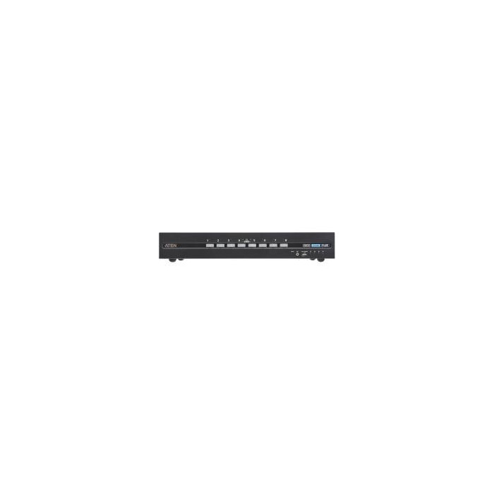 KVM switch 8 ports USB 4K Dual DVI Card Reader