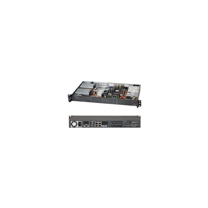 Chassis Supermicro 1U pour X9SPV-LN4F