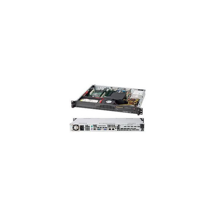 Chassis supermicro 1U CSE-512-203B