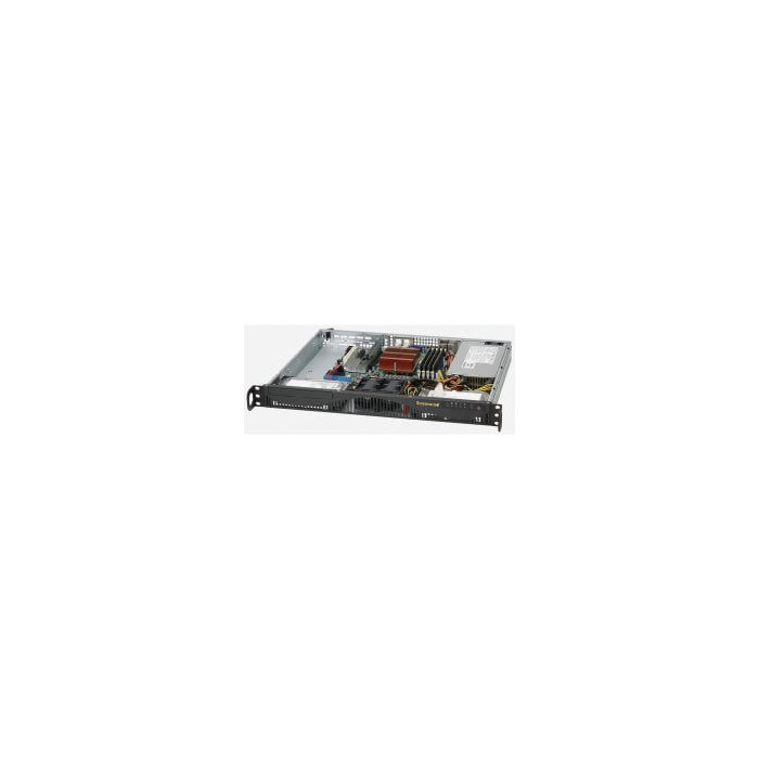 Chassis supermicro 1U CSE-512F-350 W