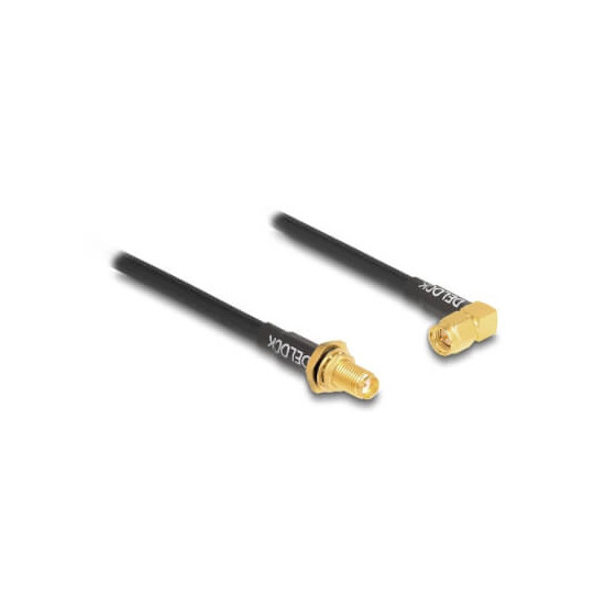 Câble antenne SMA F / SMA M 90° 30cm