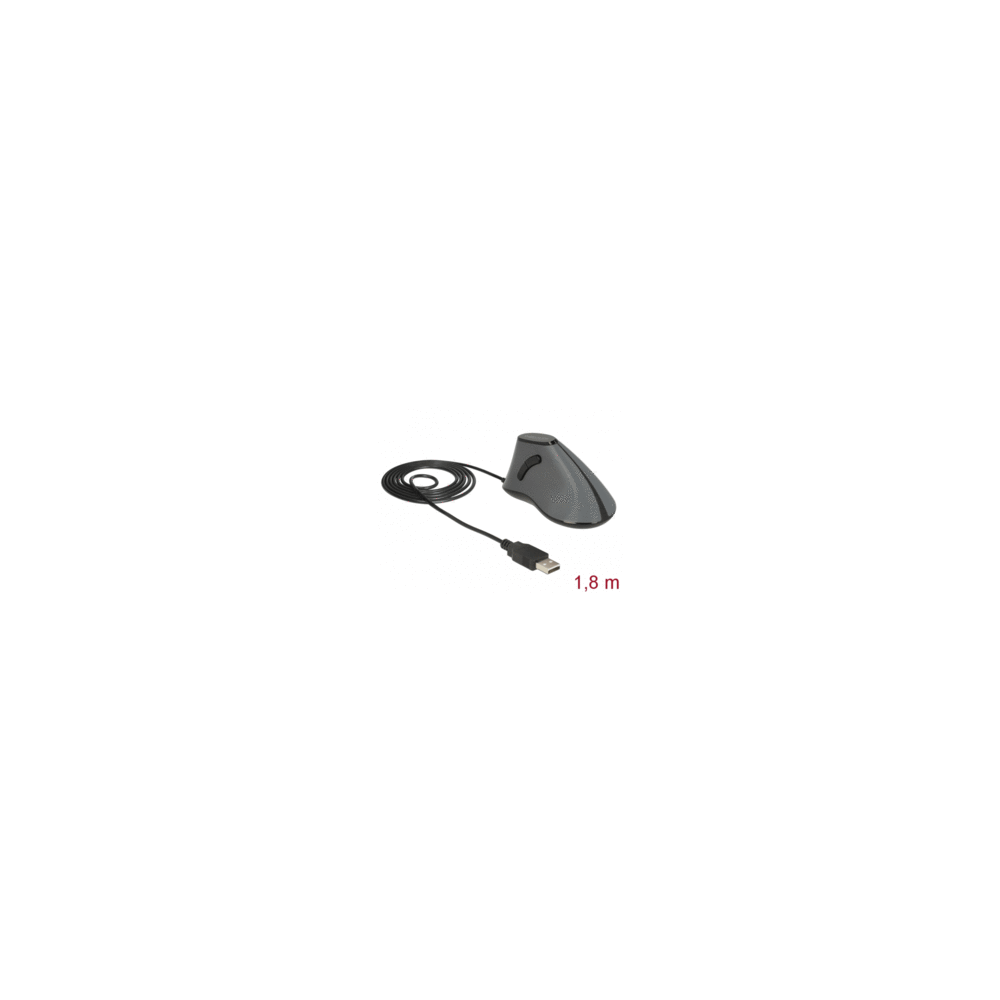 Souris filaire USB ergonomique 5 boutons