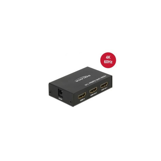 Splitter HDMI UHD 1 in 2 out 4K 60Hz
