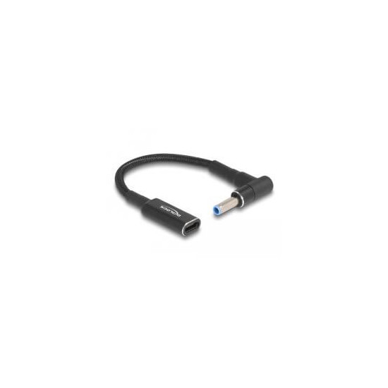 Adaptateur de charge USB-C HP 4,5x3,0 90° 15cm