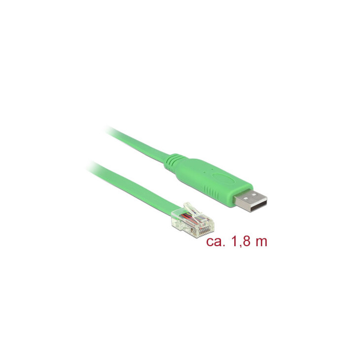 Câble adaptateur USB A vers série RS232A RJ45