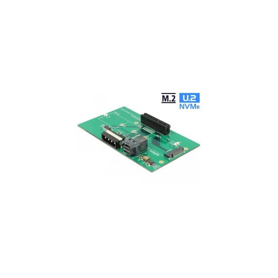 Adaptateur U.2 SFF-8643 PCIe x4 ou M.2 Key M