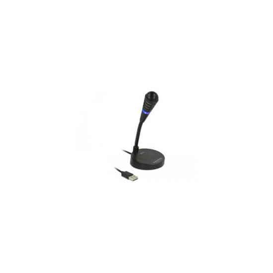 Microphone desktop USB avec bouton mute