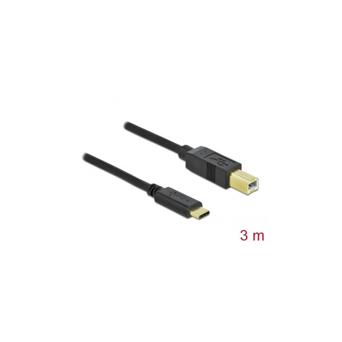 Câble USB Type C 2.0 Mâle / B Mâle 3m