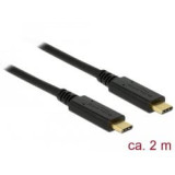 Câble USB 3.1 (5Gbps) Type C Mâle / Mâle 2m