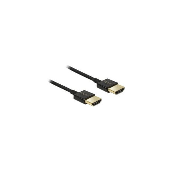 Câble vidéo HDMI High speed fin 4K 2m