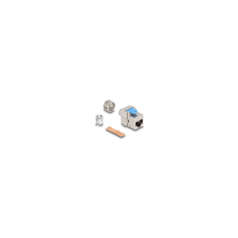 Embase Keystone RJ45 F STP Cat 8.1 Toolfree