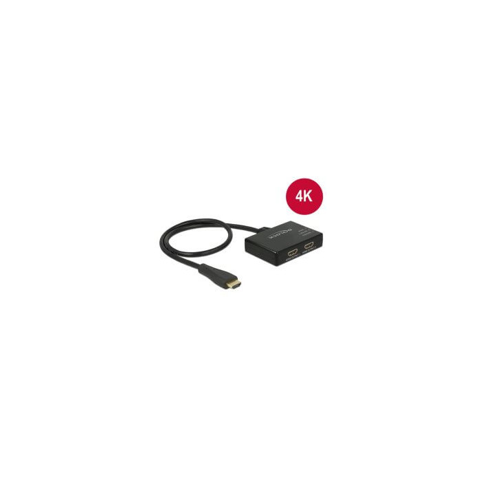 Splitter HDMI 1 In 2 Out 4K compact cab 60cm int.