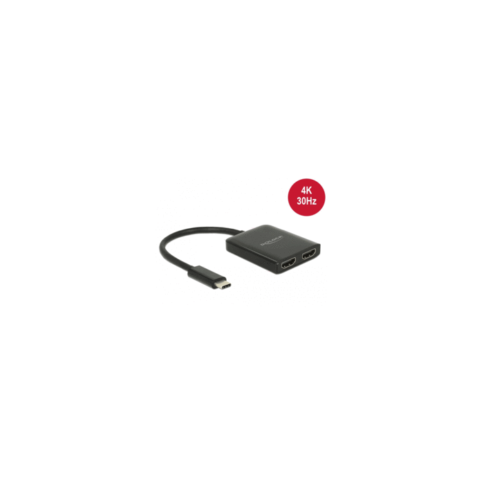 Adaptateur USB type C dual HDMI 4K @30Hz