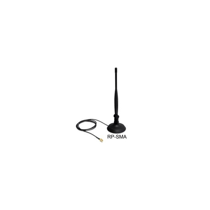 Antenne Wifi g RP-SMA 4dBi omnidirectionnelle