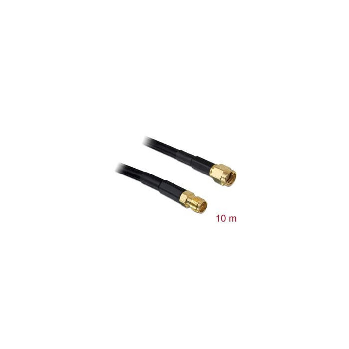 Câble antenne RP-SMA M RP-SMA F 10m low loss