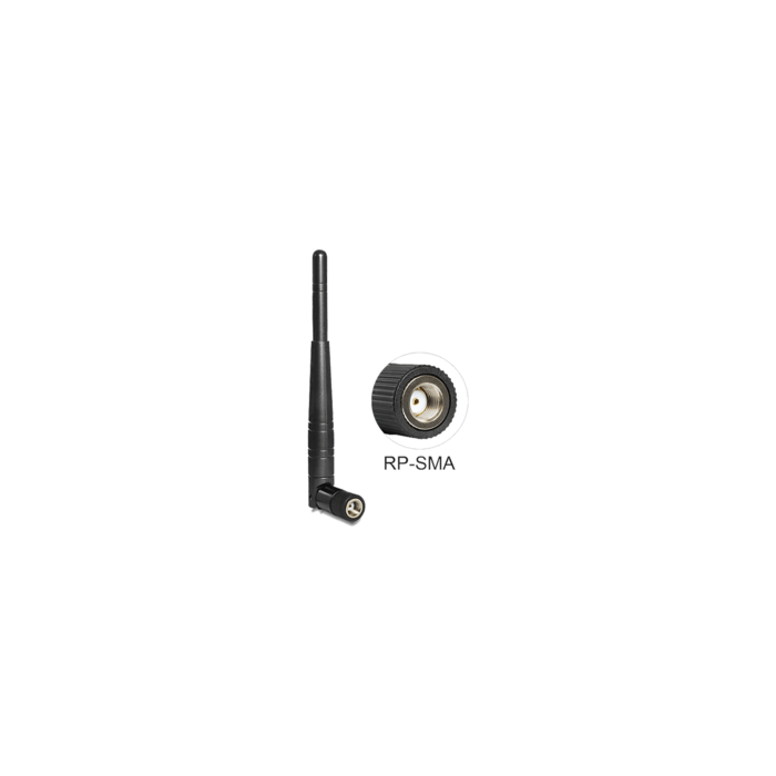 Antenne omni. 2.4/5Ghz 3dBi RP-SMA 360°
