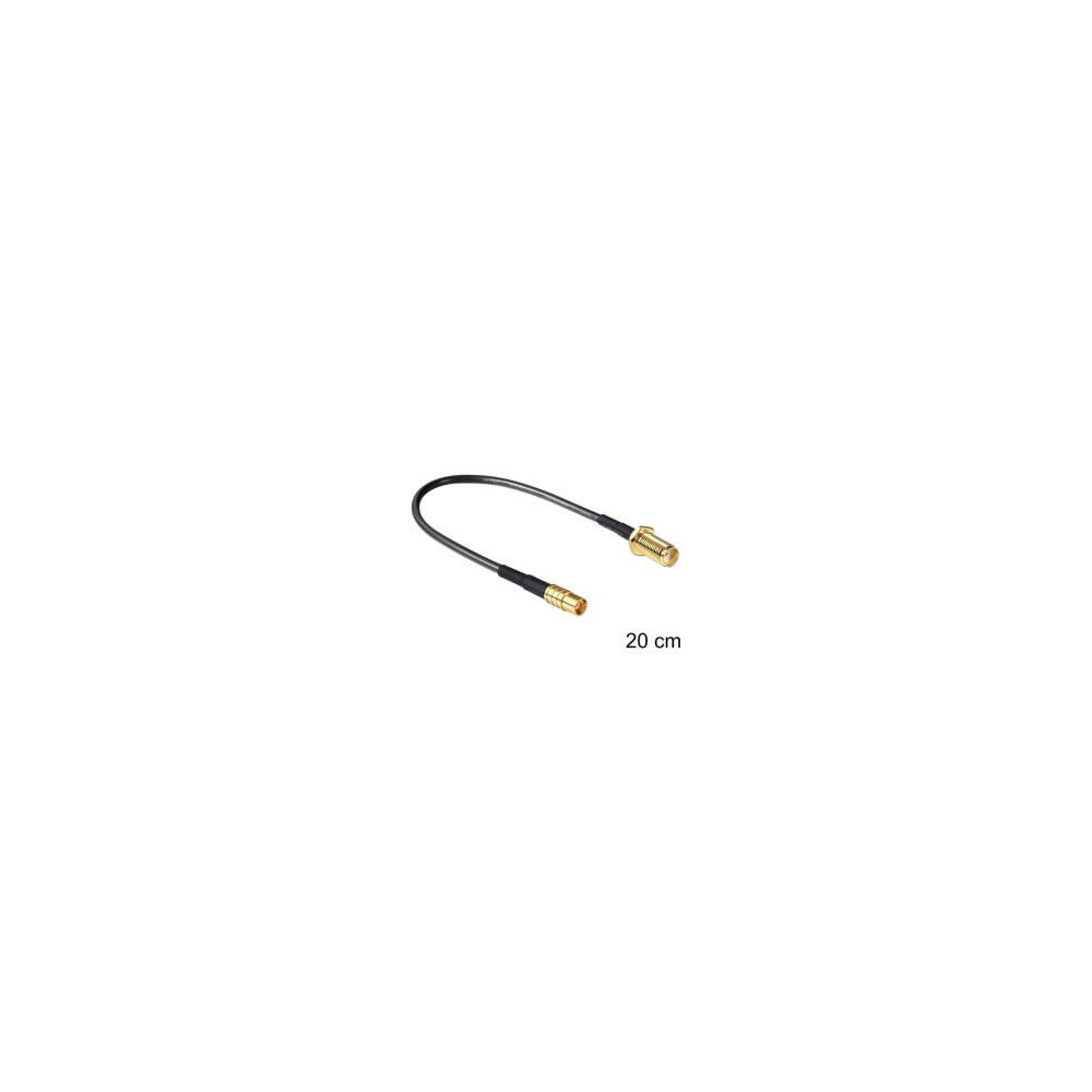 Câble antenne SMA F MCX F 20cm