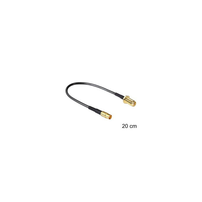Câble antenne SMA F MCX F 20cm