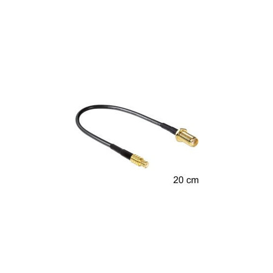 Câble antenne SMA F MCX M 20cm