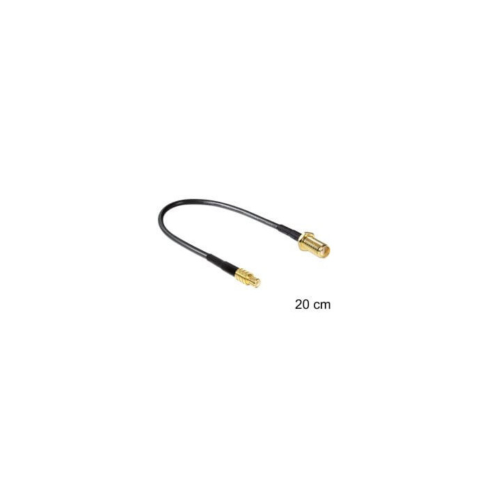 Câble antenne SMA F MCX M 20cm