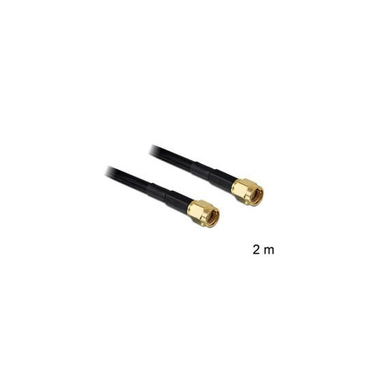 Câble antenne RP-SMA M RP-SMA M 2m LMR195 Lloss