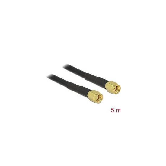 Câble antenne RP-SMA M RP-SMA M 5m LMR195 Lloss