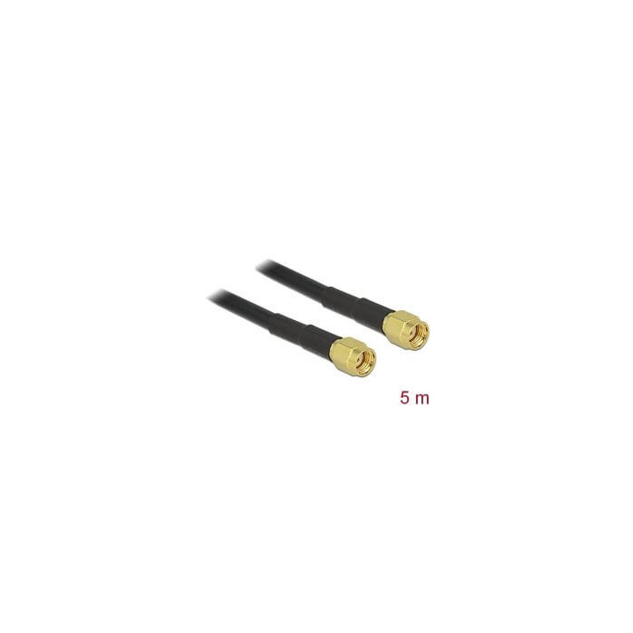 Câble antenne RP-SMA M RP-SMA M 5m LMR195 Lloss