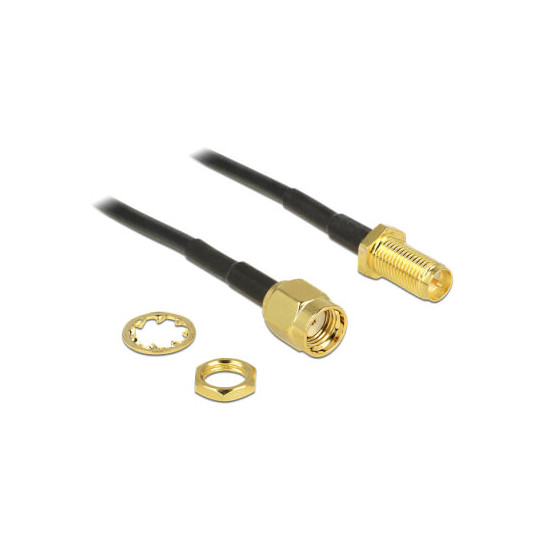 Câble antenne RP-SMA M RP-SMA F 0,2 m low loss