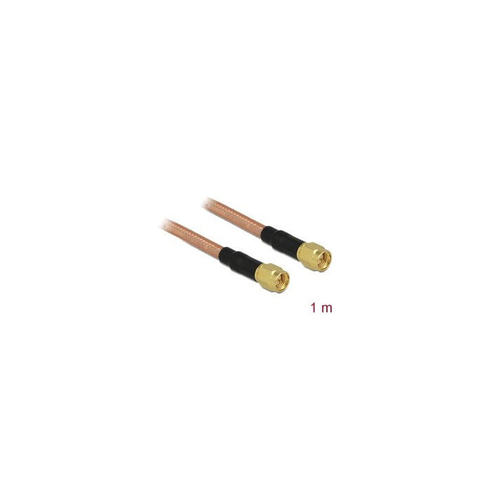 Câble antenne SMA M SMA M 1m RG-142 low loss