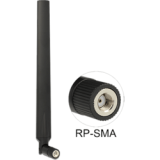 Antenne omni. 2.4Ghz 4dBi / 5Ghz 7dBi RP-SMA 360°