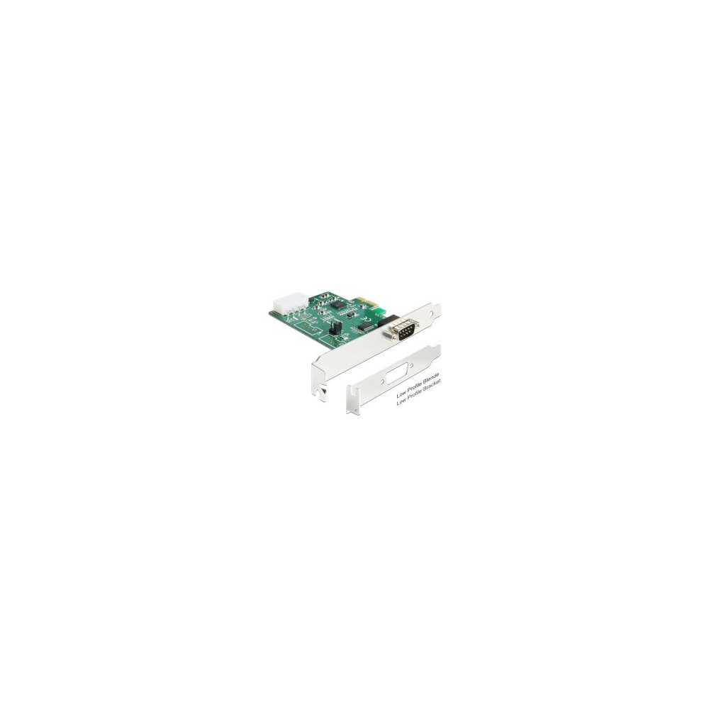 Carte PCI Express 1 RS232 High speed Alim POS