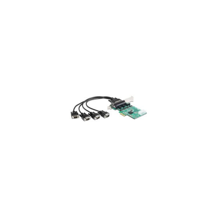 Carte PCI Express 4 RS232 High speed Alim POS