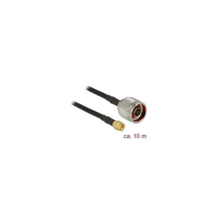 Câble antenne N M SMA M 10m CFD200 low loss