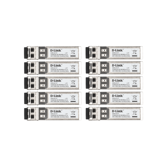 Mod.MiniGBIC SFP+ 10G Multi 300m 2xLC (Pack de 10)