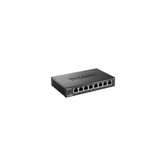 Switch 8 ports 10/100 Mbits Boîtier Métallique